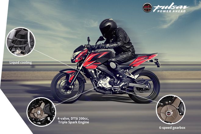 Bajaj Pulsar NS200 - Performance